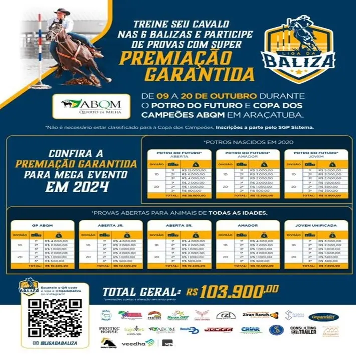LIGA DA BALIZA COM PREMIAÇÃO GARANTIDA