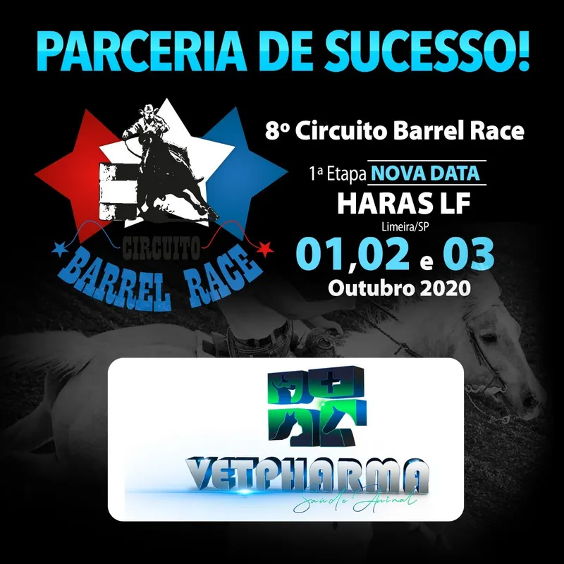 1ª Etapa do 8º Circuito Barrel Race