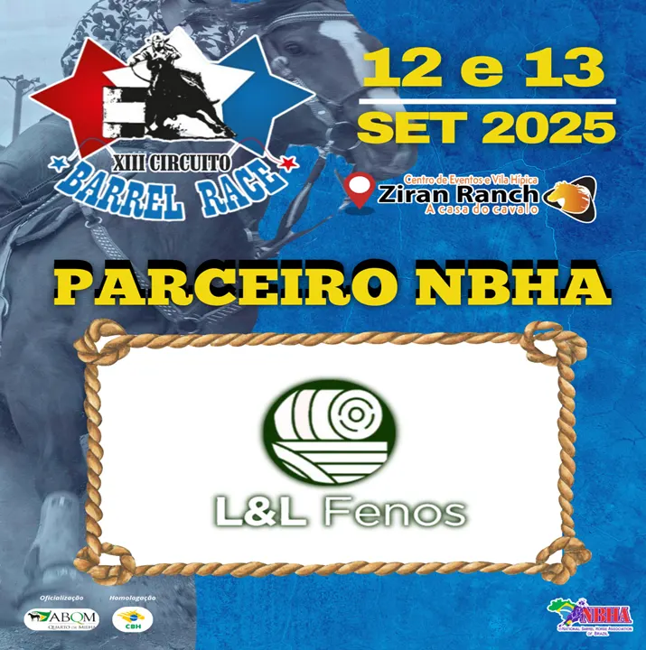 1ª ETAPA XIII CIRCUITO BARREL RACE – L&L FENOS