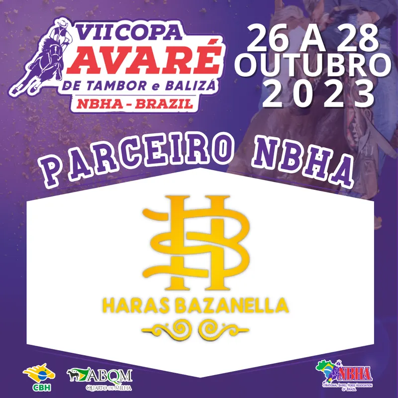 3ª ETAPA VII COPA AVARÉ TAMBOR & BALIZA – HARAS BAZANELLA