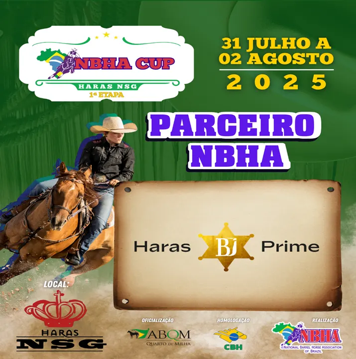 1ª ETAPA NBHA CUP – HARAS BJ PRIME