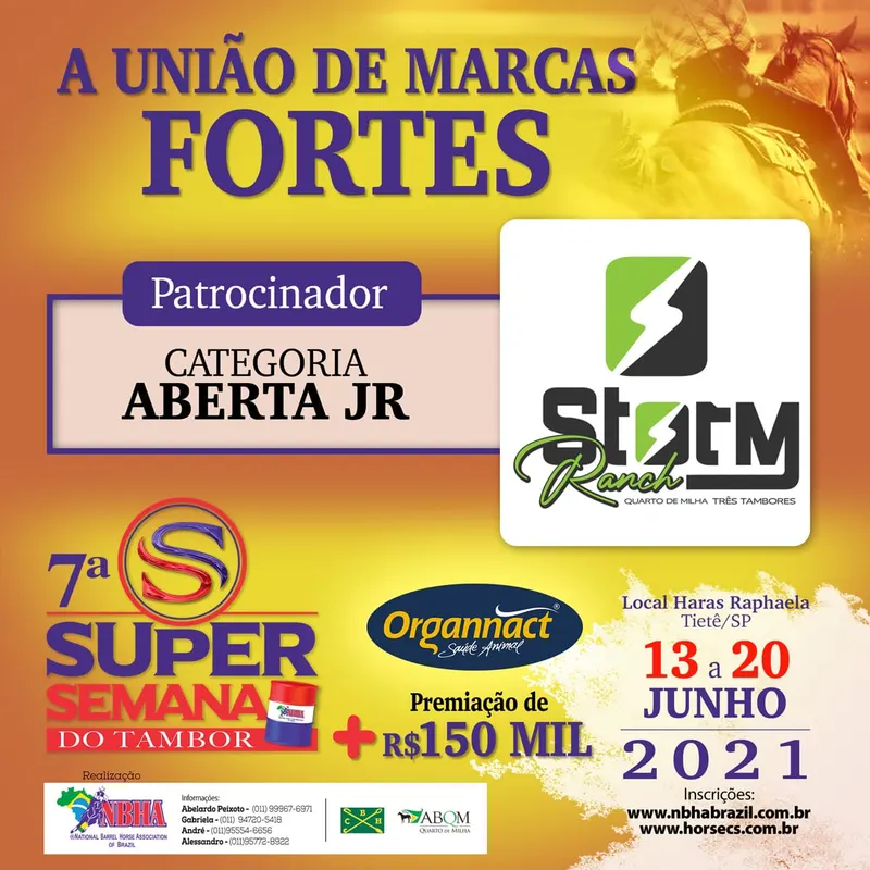 Categoria Aberta Júnior!