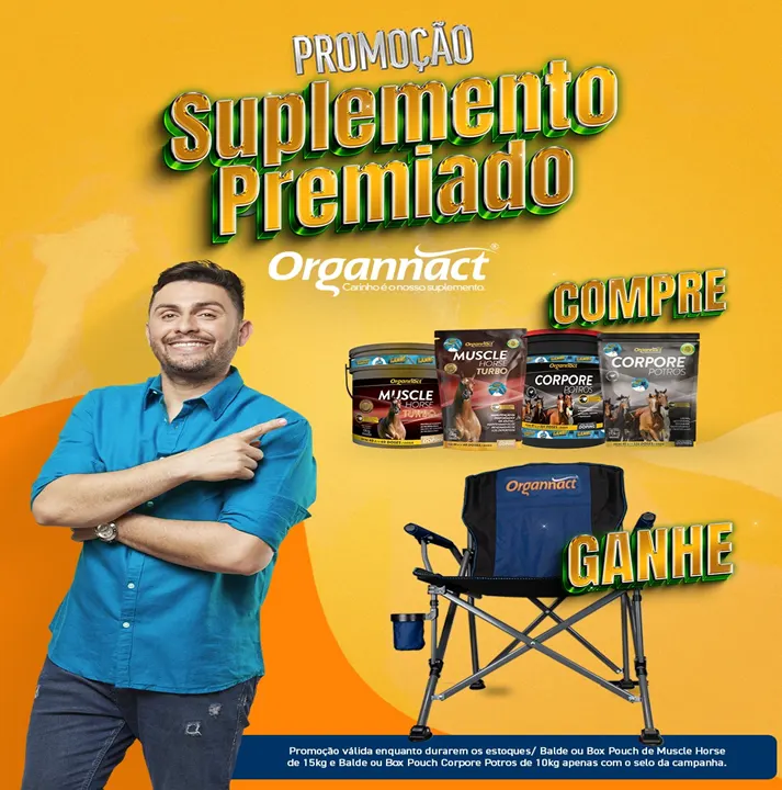 PROMOÇÃO SUPLEMENTO PREMIADO ORGANNACT