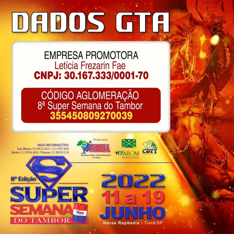 Dados Gta para Super Semana !