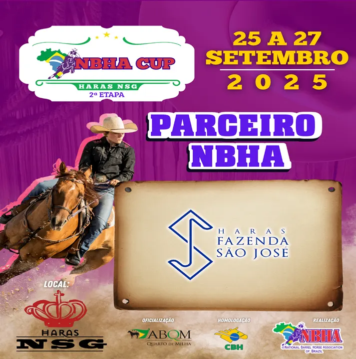 2ª ETAPA NBHA CUP – HARAS FAZENDA SÃO JOSÉ