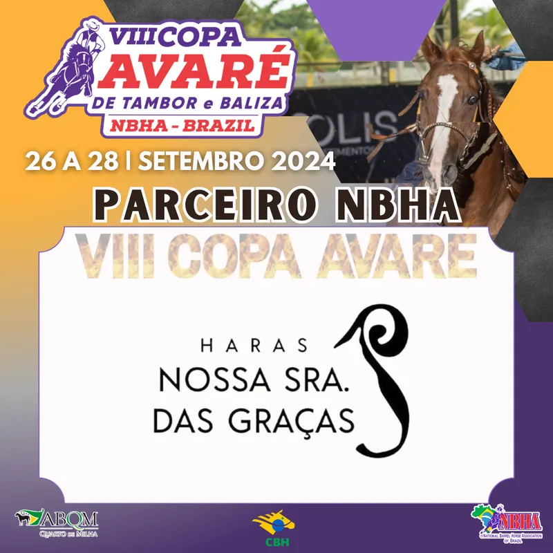 3ª ETAPA VIII COPA AVARÉ TAMBOR & BALIZA – HARAS NOSSA SENHORA DAS GRAÇAS