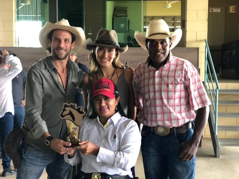 Paraequestre agradece Haras Jamaica!