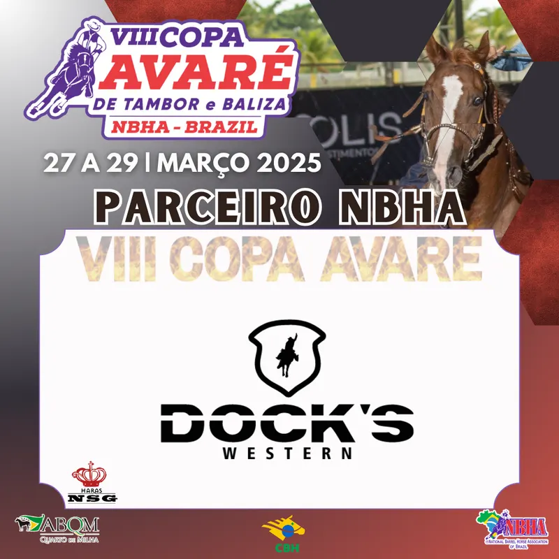 4ª ETAPA VIII COPA AVARÉ TAMBOR & BALIZA – DOCK’S WESTERN