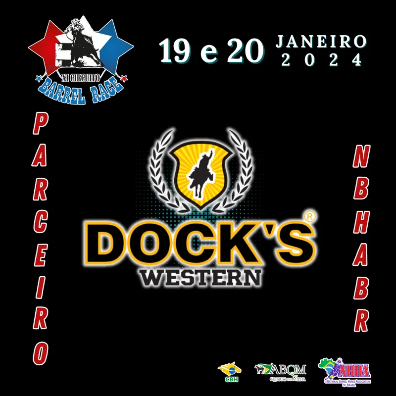 3ª ETAPA XI CIRCUITO BARREL RACE – DOCK’S WESTERN