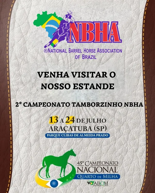 Venha visitar nosso estande !