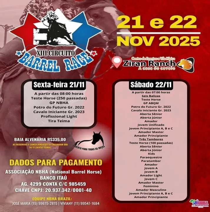 2ª ETAPA XIII CIRCUITO BARREL RACE