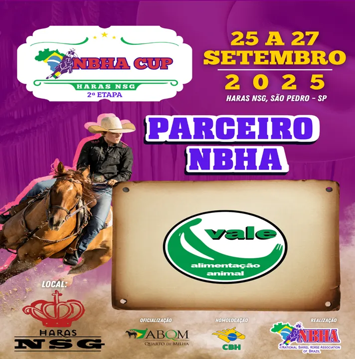 2ª ETAPA NBHA CUP – RAÇÕE VALE