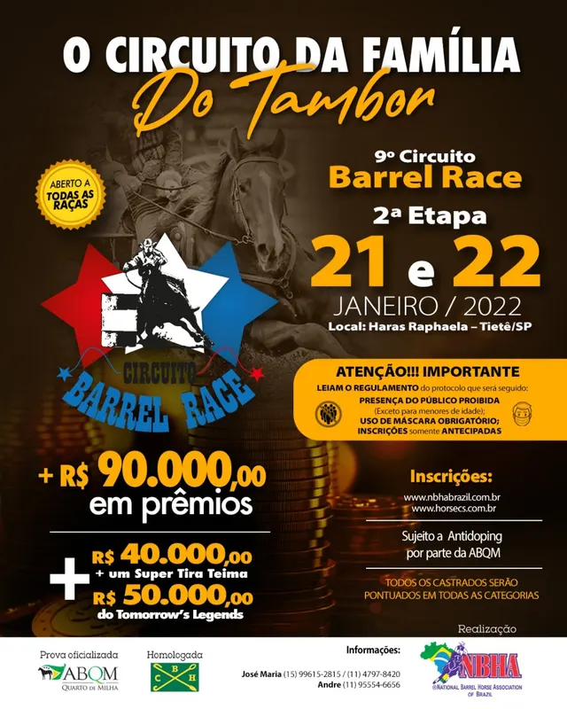 Circuito Barrel Race | Temporada 2022 !
