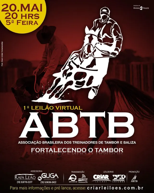 1º Leilão Virtual ABTB – Fortalecendo o Tambor!