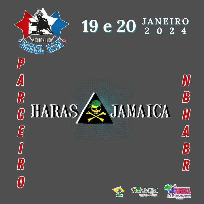 3ª ETAPA XI CIRCUITO BARREL RACE – HARAS JAMAICA