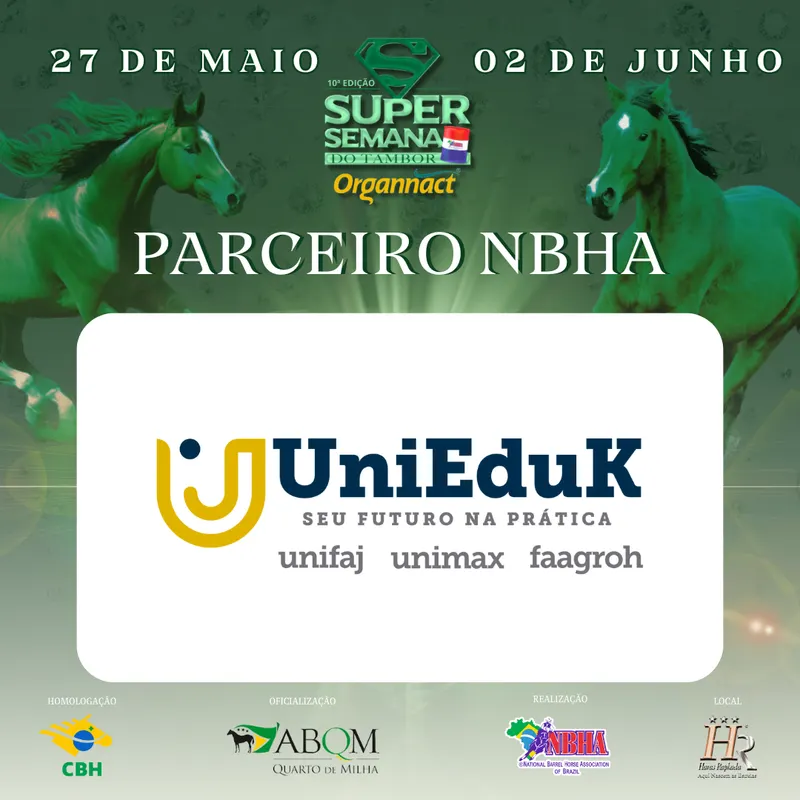 10ª EDIÇÃO SUPER SEMANA DO TAMBOR NBHA – ORGANNACT, “GRUPO UNIEDUK”