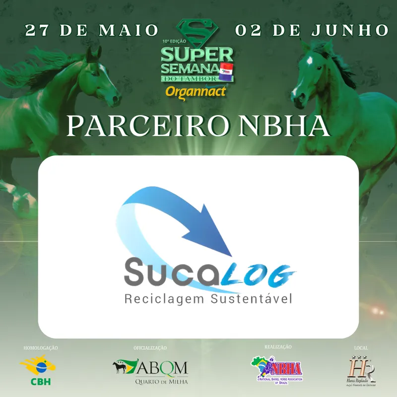 10ª EDIÇÃO SUPER SEMANA DO TAMBOR NBHA – ORGANNACT, “SUCALOG”