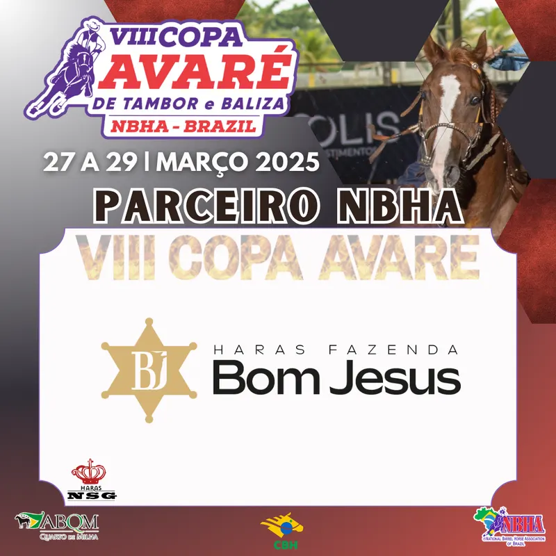 4ª ETAPA VIII COPA AVARÉ TAMBOR & BALIZA – HARAS FAZENDA BOM JESUS