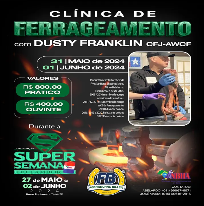 CLÍNICA DE FERRAGEAMENTO