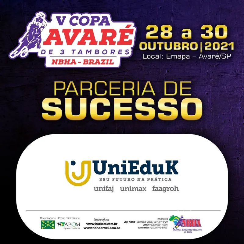 V Copa Avaré de 3 Tambores com data marcada! – UniEduk