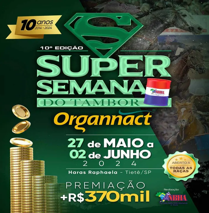 10ª EDIÇÃO SUPER SEMANA DO TAMBOR NBHA – ORGANNACT