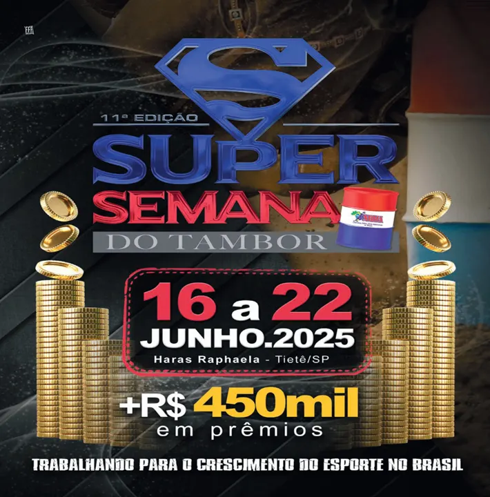11ª EDIÇÃO SUPER SEMANA DO TAMBOR