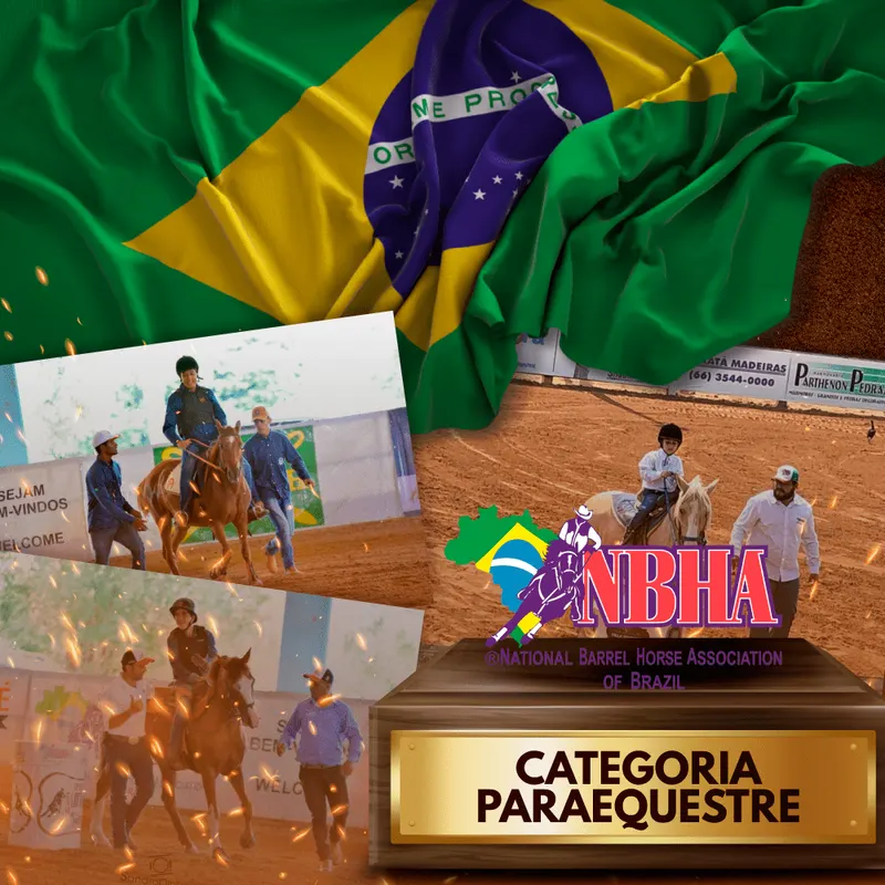 HARAS JAMAICA unindo forças com a NBHA BRAZIL para incentivo da categoria PARAEQUESTRE