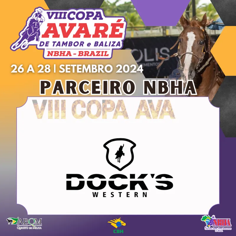3ª ETAPA VIII COPA AVARÉ TAMBOR & BALIZA – DOCK’S WESTERN