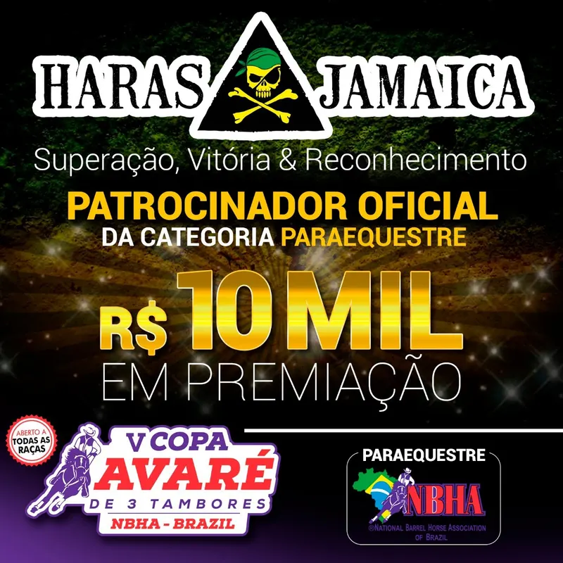 HARAS JAMAICA unindo forças com a NBHA BRAZIL