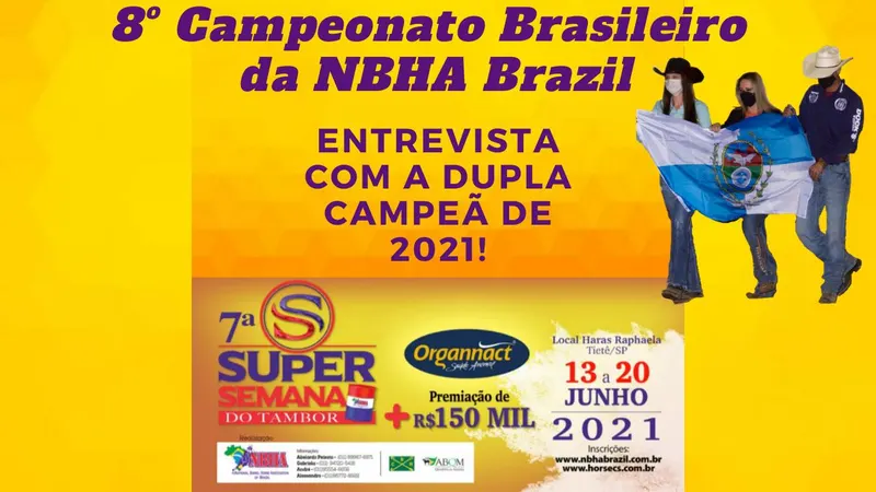 Entrevista com os representantes do Rio de Janeiro, Campeões brasileiros pela NBHA Brazil em 2021