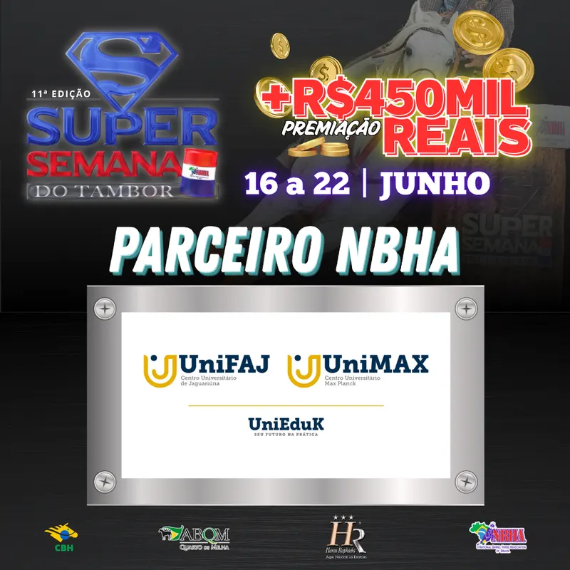 11ª EDIÇÃO SUPER SEMANA DO TAMBOR – GRUPO UNIEDUK