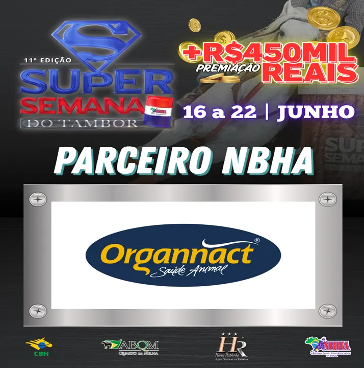 11ª EDIÇÃO SUPER SEMANA DO TAMBOR – ORGANNACT