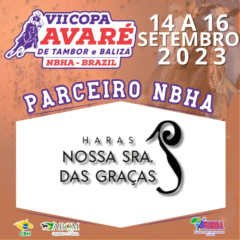 2ª ETAPA VII COPA AVARÉ TAMBOR & BALIZA – HARAS NOSSA SENHORA DAS GRAÇAS