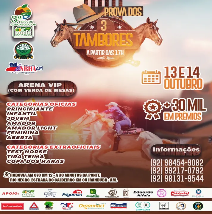 2ª ETAPA CAMPEONATO NBHA AMAZONAS