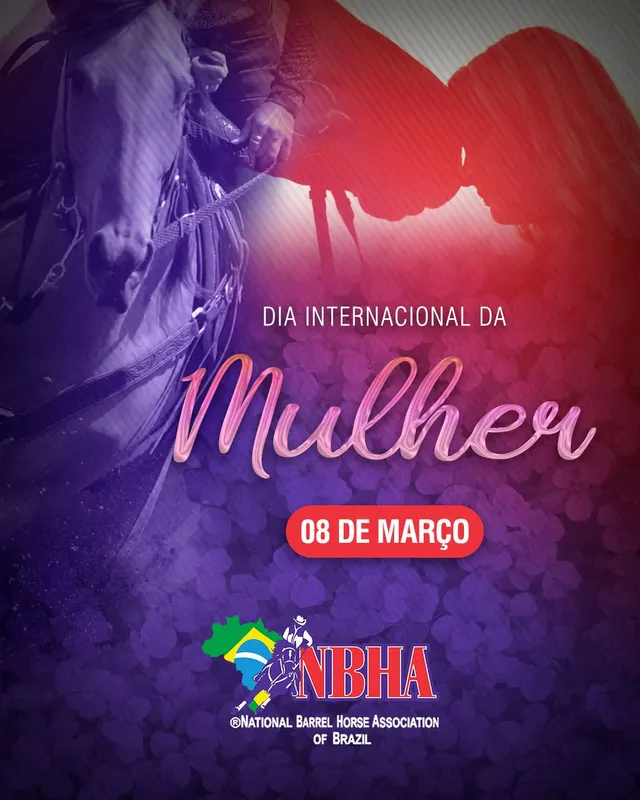 08 DE MARÇO – DIA INTERNACIONAL DA MULHER!