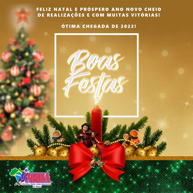 BOAS FESTAS ! VENHA 2022