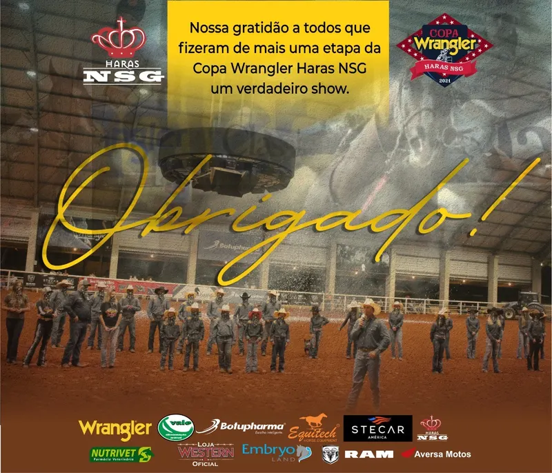 Mais uma etapa de sucesso da Copa Wrangler Haras NSG