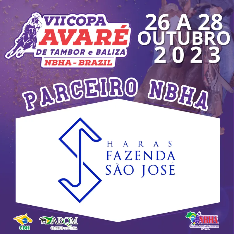 3ª ETAPA VII COPA AVARÉ TAMBOR & BALIZA – HARAS FAZENDA SÃO JOSÉ