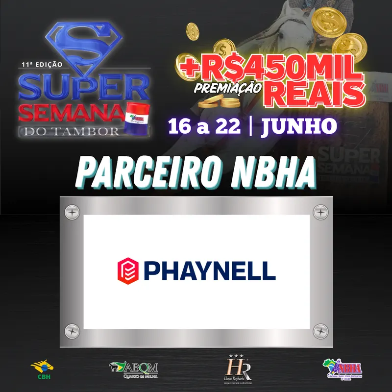 11ª EDIÇÃO SUPER SEMANA DO TAMBOR – PHAYNELL