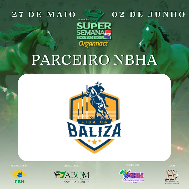 10ª EDIÇÃO SUPER SEMANA DO TAMBOR NBHA – ORGANNACT, “LIGA DA BALIZA”