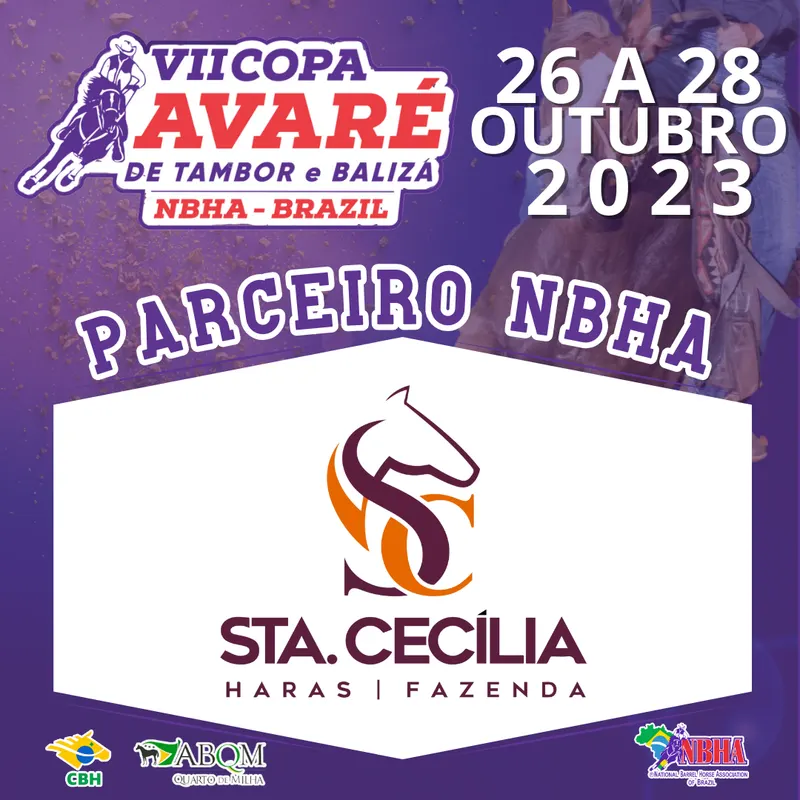3ª ETAPA VII COPA AVARÉ TAMBOR & BALIZA – HARAS FAZENDA SANTA CECÍLIA