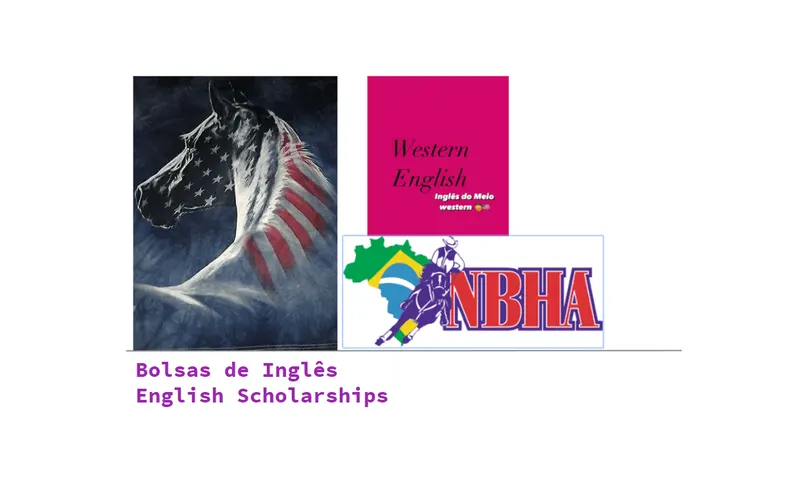 Western English em parceria com a NBHA Brazil estão oferecendo bolsas de inglês para os campeões dos campeonatos!