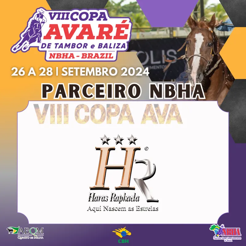 3ª ETAPA VIII COPA AVARÉ TAMBOR & BALIZA – HARAS RAPHAELA