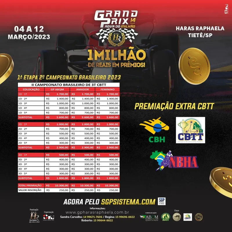 II CAMPEONATO BRASILEIRO DE TRÊS TAMBORES