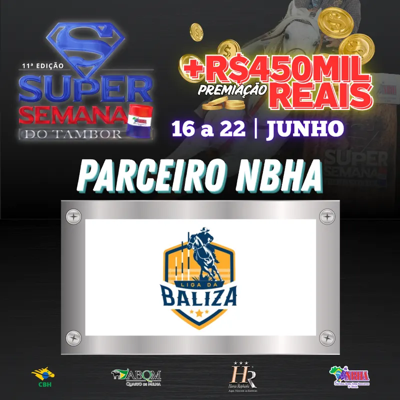 11ª EDIÇÃO SUPER SEMANA DO TAMBOR – LIGA DA BALIZA