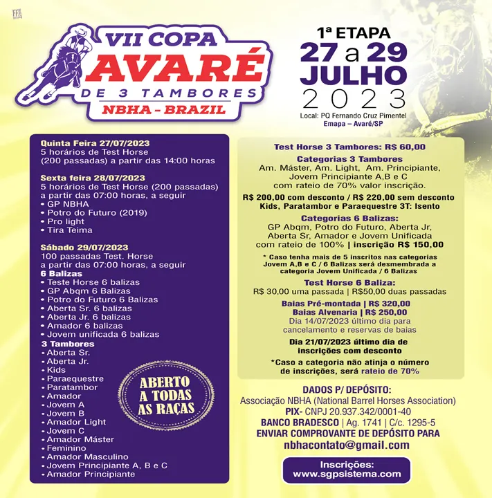 VII COPA AVARÉ TAMBOR & BALIZA