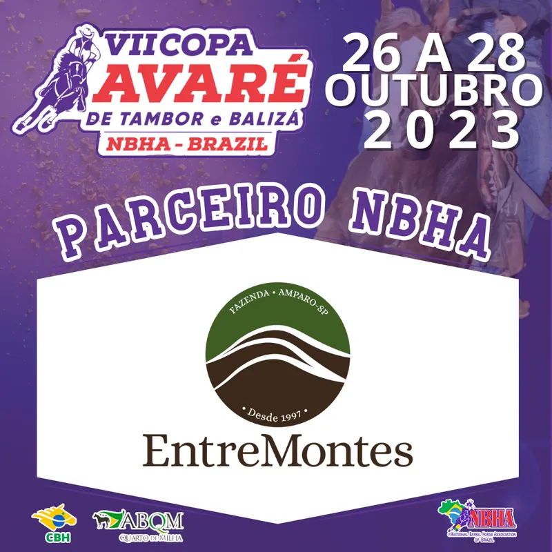 3ª ETAPA VII COPA AVARÉ TAMBOR & BALIZA – FAZENDA ENTREMONTES