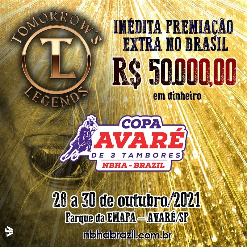 Tomorrow’s Legends (TL), incentivo aos garanhões !