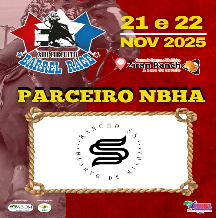 2ª ETAPA XIII CIRCUITO BARREL RACE – RANCHO SS