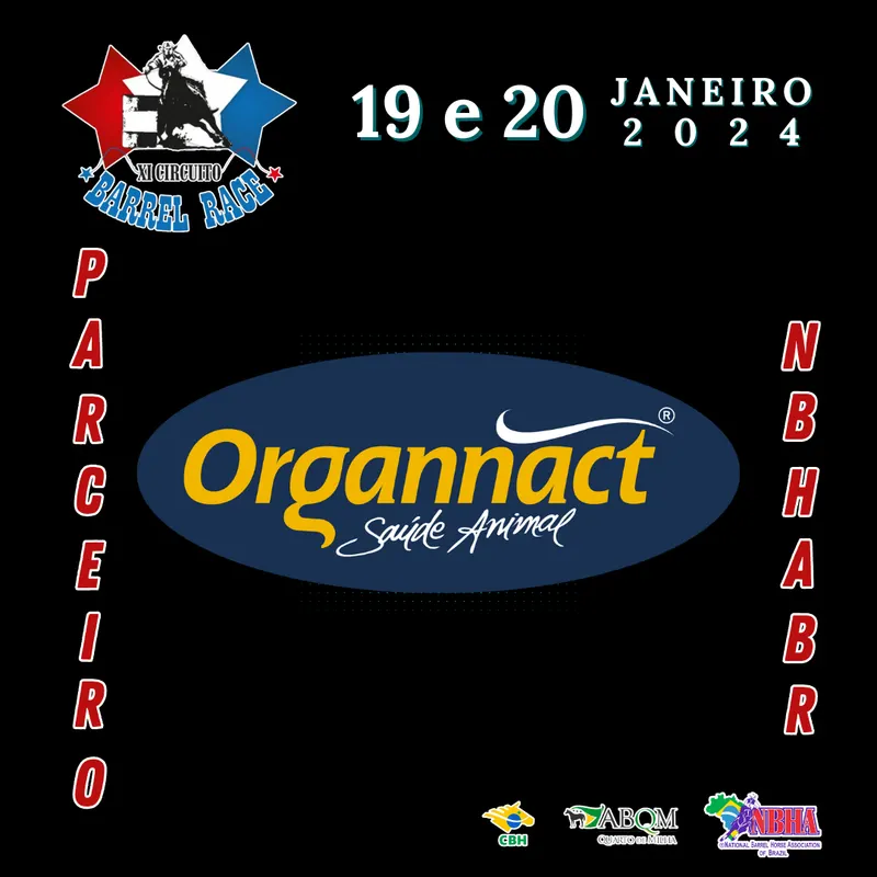 3ª ETAPA CIRCUITO BARREL RACE – ORGANNACT